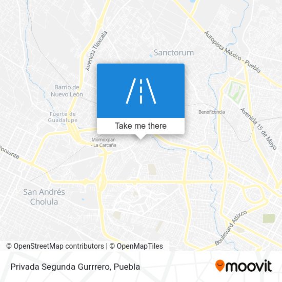 Mapa de Privada Segunda Gurrrero