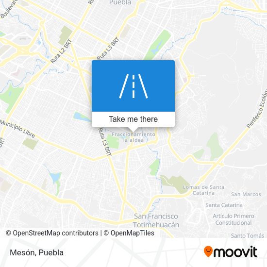 Mapa de Mesón