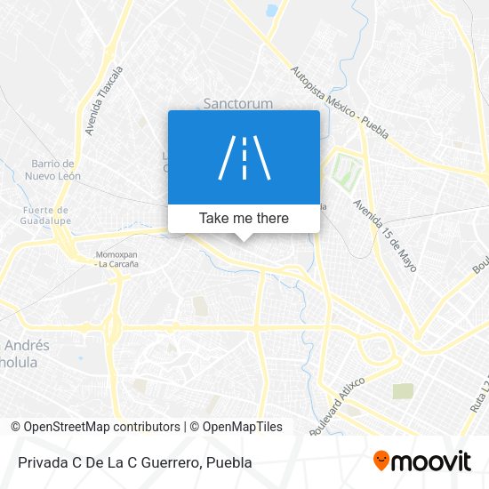 Privada C De La C Guerrero map