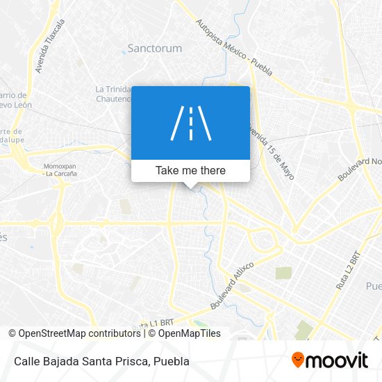 Calle Bajada Santa Prisca map