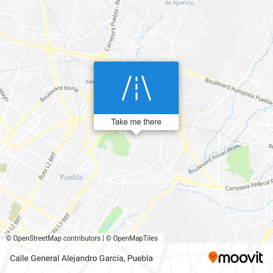 Calle General Alejandro García map
