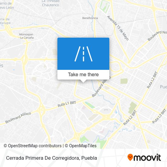 Cerrada Primera De Corregidora map