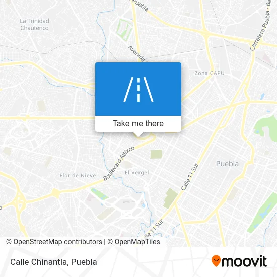 Calle Chinantla map