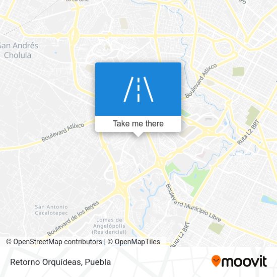 Retorno Orquídeas map