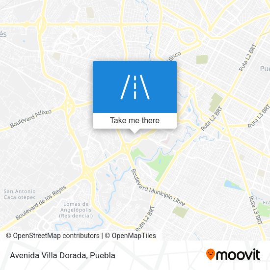 Mapa de Avenida Villa Dorada
