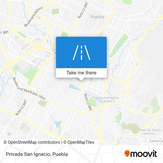 Mapa de Privada San Ignacio