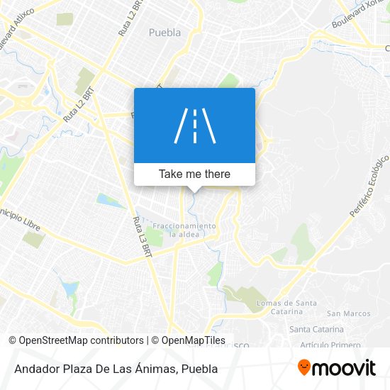 Andador Plaza De Las Ánimas map