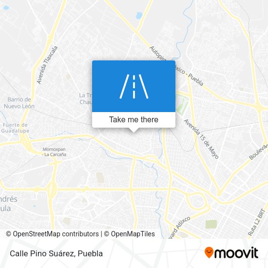 Calle Pino Suárez map