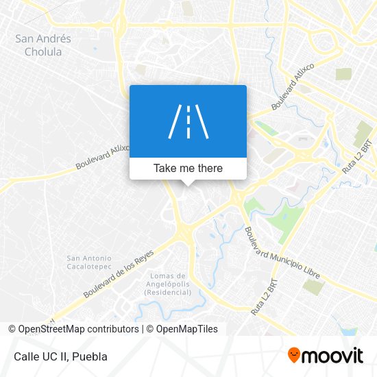 Mapa de Calle UC II