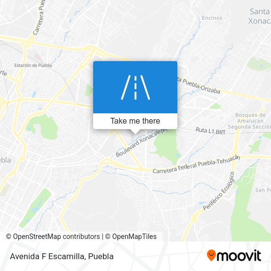 Avenida F Escamilla map