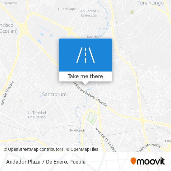 Mapa de Andador Plaza 7 De Enero