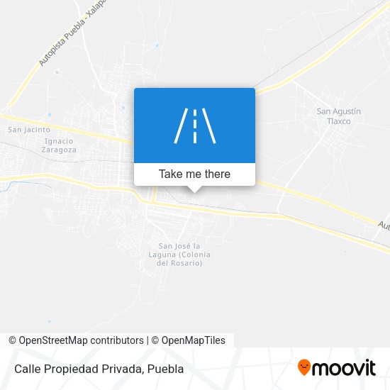 Calle Propiedad Privada map