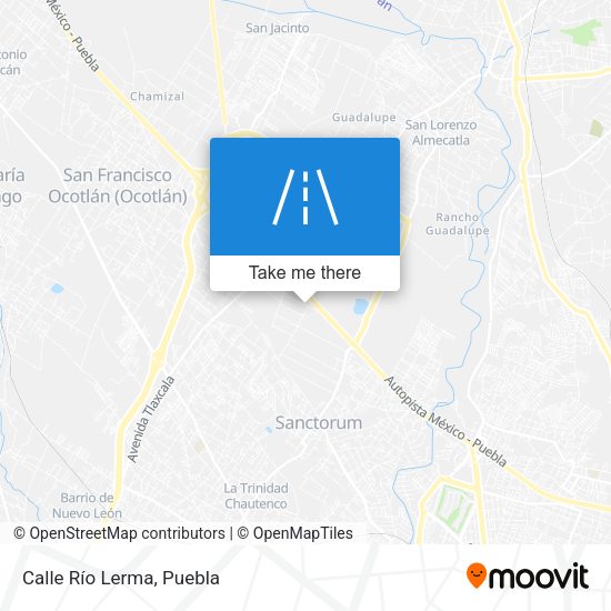 Mapa de Calle Río Lerma