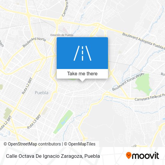 Mapa de Calle Octava De Ignacio Zaragoza