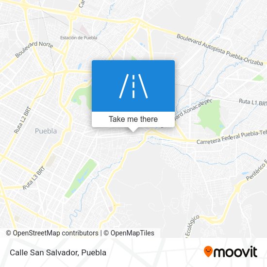 Mapa de Calle San Salvador
