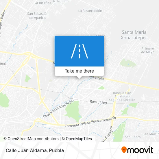 Calle Juan Aldama map