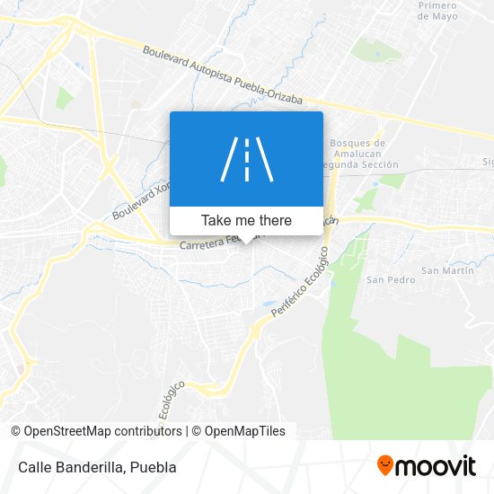 Mapa de Calle Banderilla