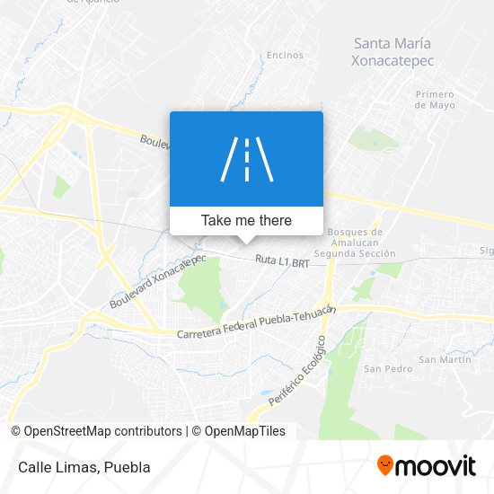 Mapa de Calle Limas