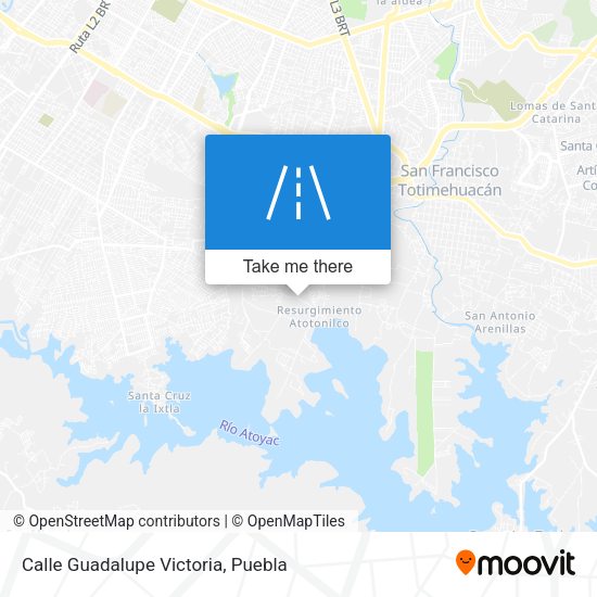Mapa de Calle Guadalupe Victoria