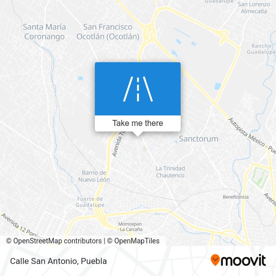 Mapa de Calle San Antonio