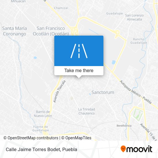 Calle Jaime Torres Bodet map