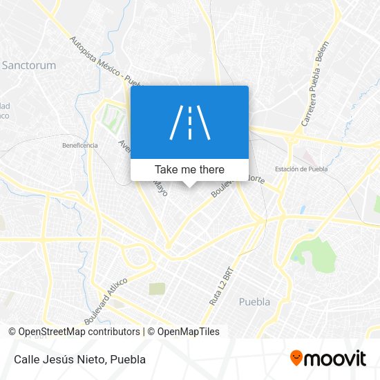 Calle Jesús Nieto map