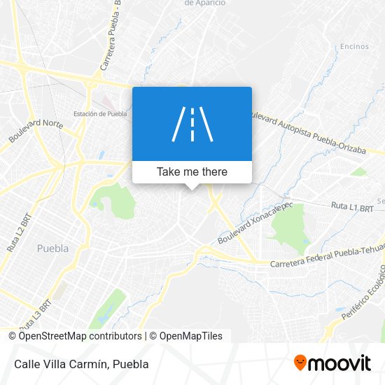 Calle Villa Carmín map