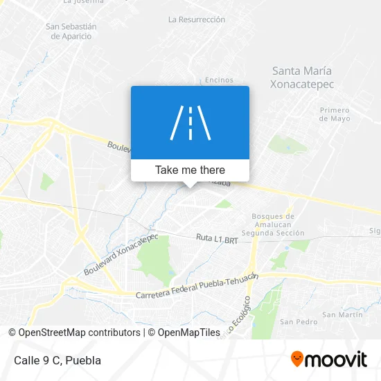 Calle 9 C map