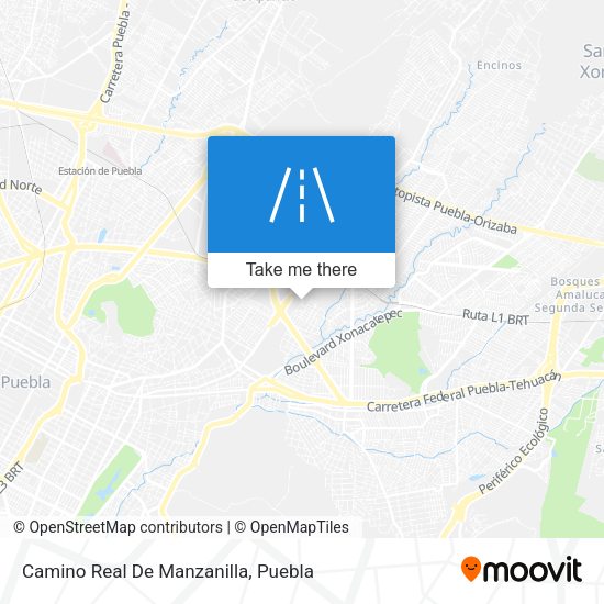 Camino Real De Manzanilla map