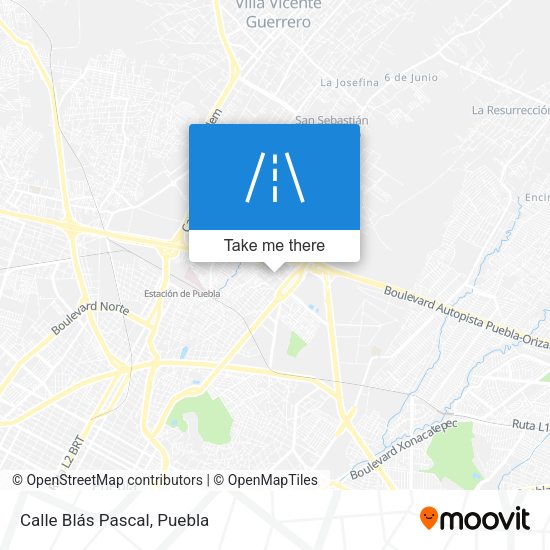 Calle Blás Pascal map