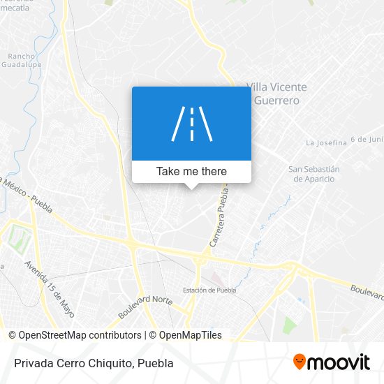 Privada Cerro Chiquito map