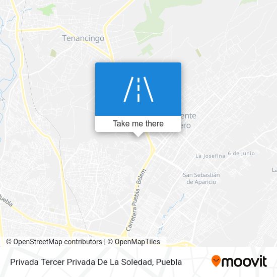Privada Tercer Privada De La Soledad map