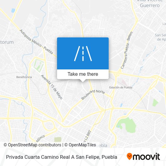Privada Cuarta Camino Real A San Felipe map