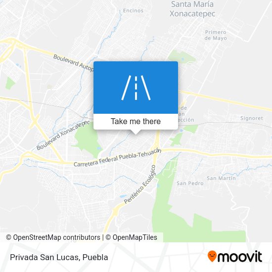 Mapa de Privada San Lucas