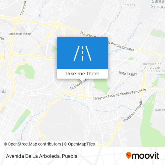 Avenida De La Arboleda map