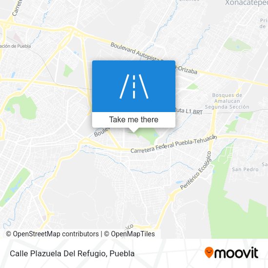 Calle Plazuela Del Refugio map