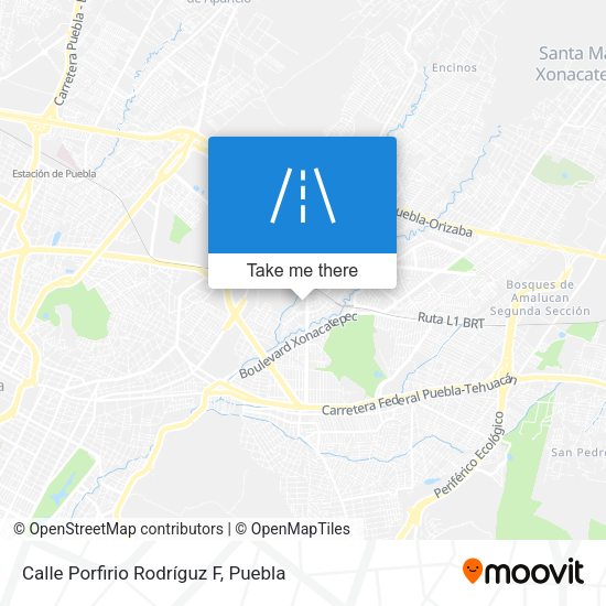 Calle Porfirio Rodríguz F map