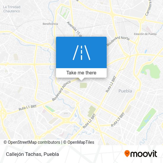 Mapa de Callejón Tachas