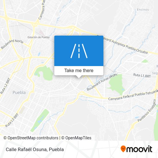 Calle Rafaél Osuna map