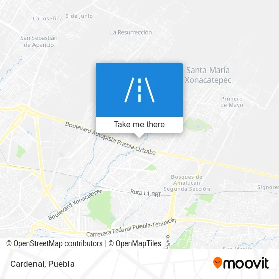 Cardenal map