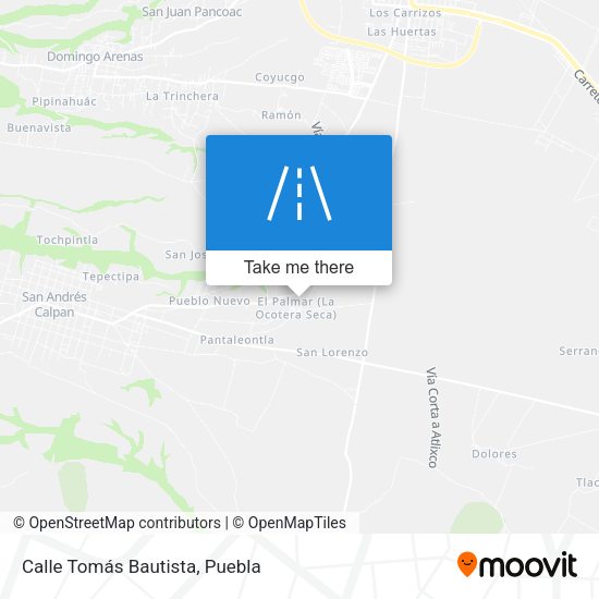 Calle Tomás Bautista map