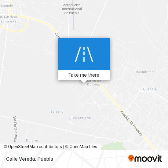 Calle Vereda map