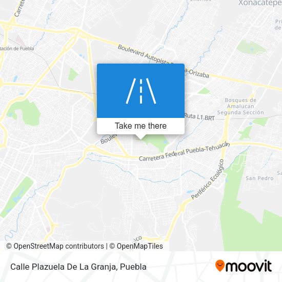 Mapa de Calle Plazuela De La Granja
