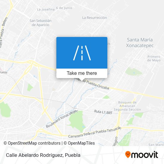 Mapa de Calle Abelardo Rodríguez