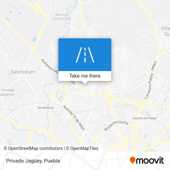 Mapa de Privada Jagüey