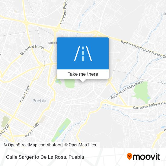 Mapa de Calle Sargento De La Rosa