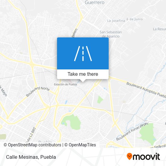 Mapa de Calle Mesinas