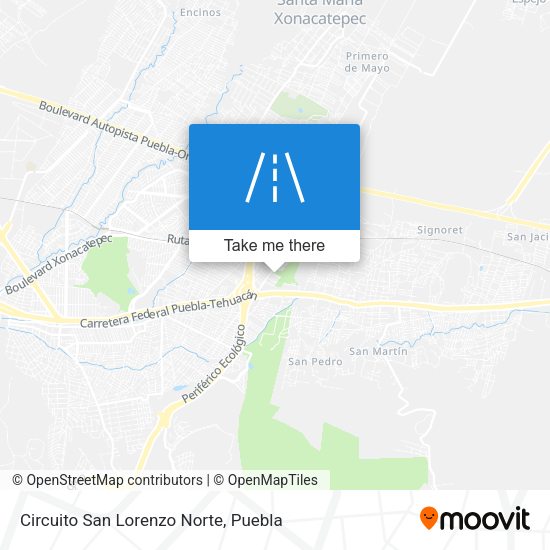 Circuito San Lorenzo Norte map