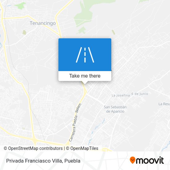 Mapa de Privada Franciasco Villa