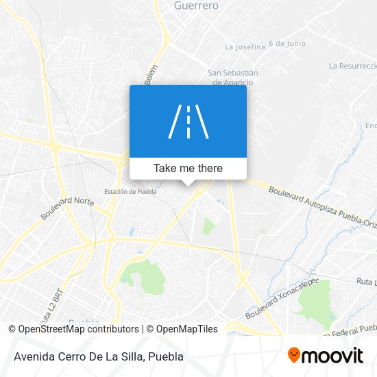 Mapa de Avenida Cerro De La Silla